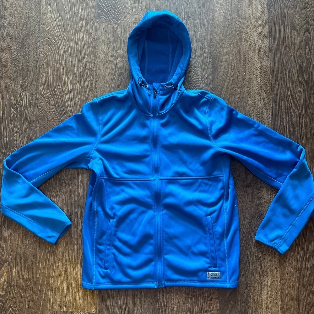 Men's Running Room Resolution Blue Zip-Up Sweater - Size M
